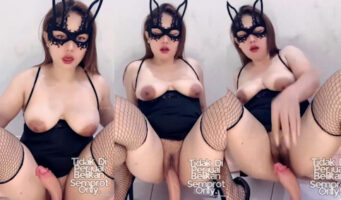 Sonya Cosplay Dildo Gede Masuk di Lobang Kecil HOT51